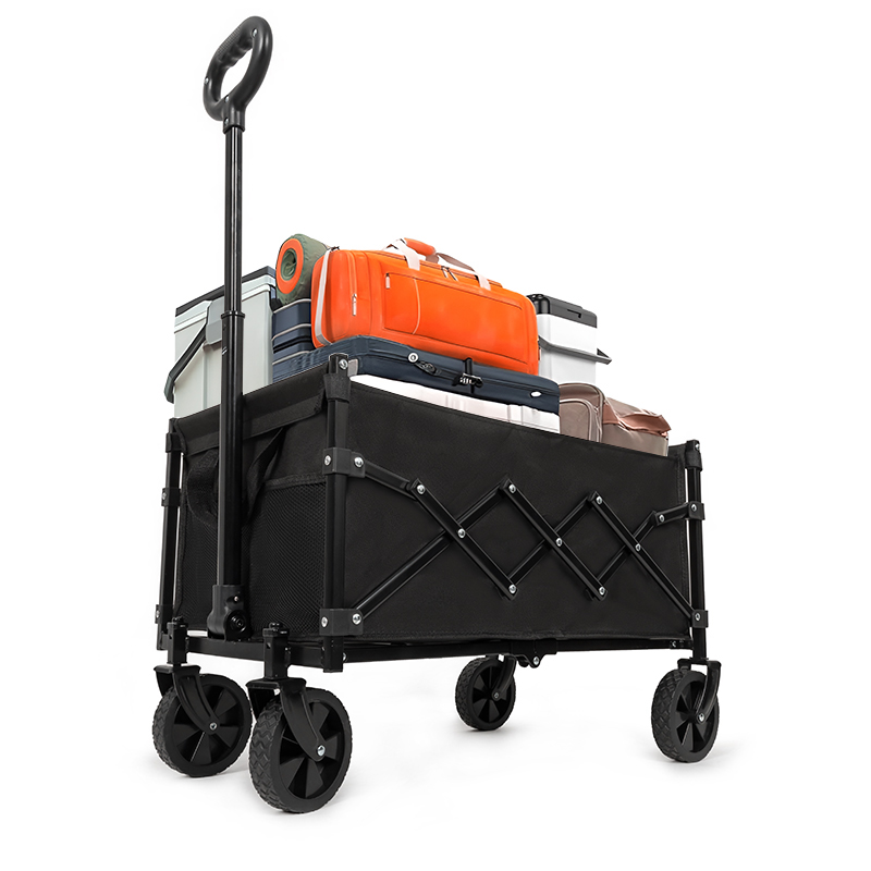 アウトドアキャンプ用キャリーワゴン