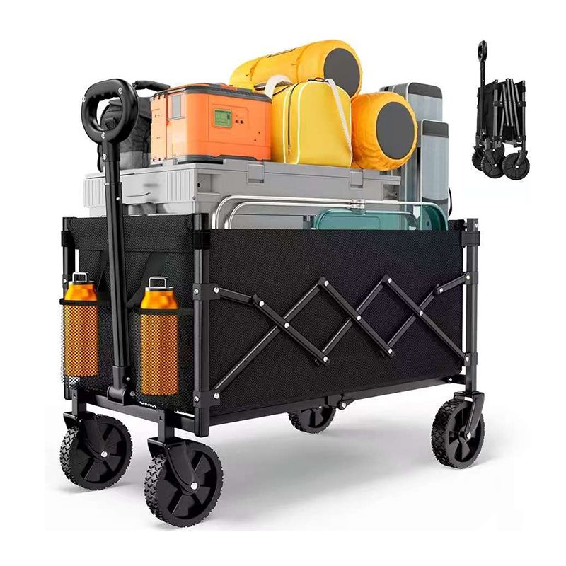 折りたたみ二段コンパクトワゴン