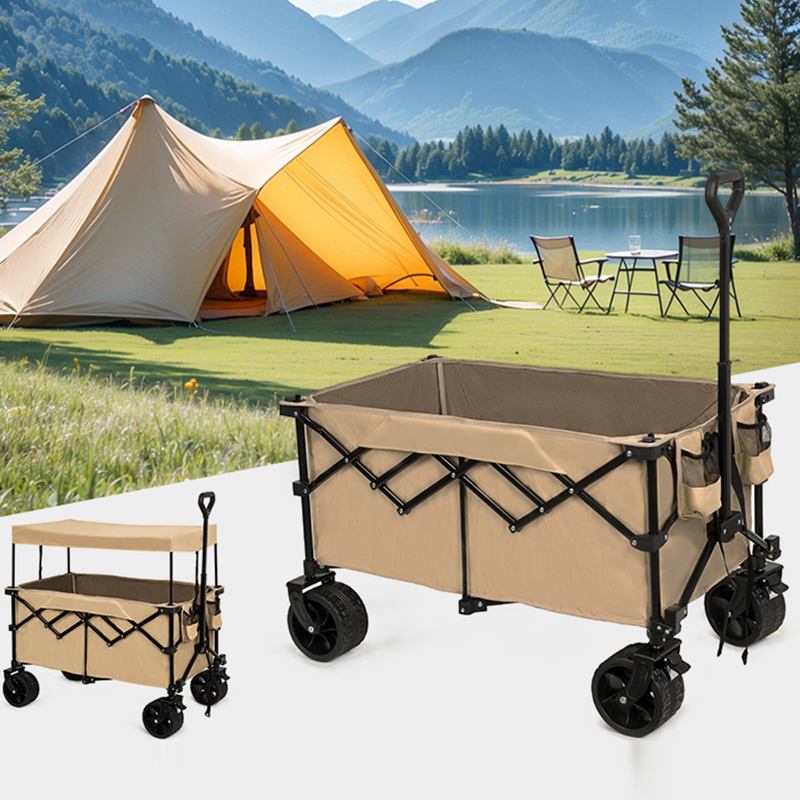 折りたたみホイール多用途ロングワゴン